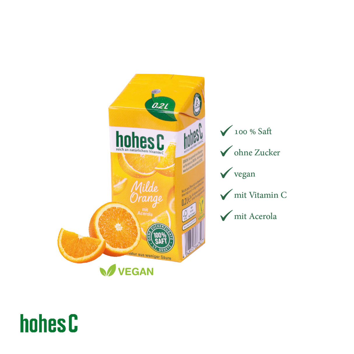 Werbegetränk „hohes C”