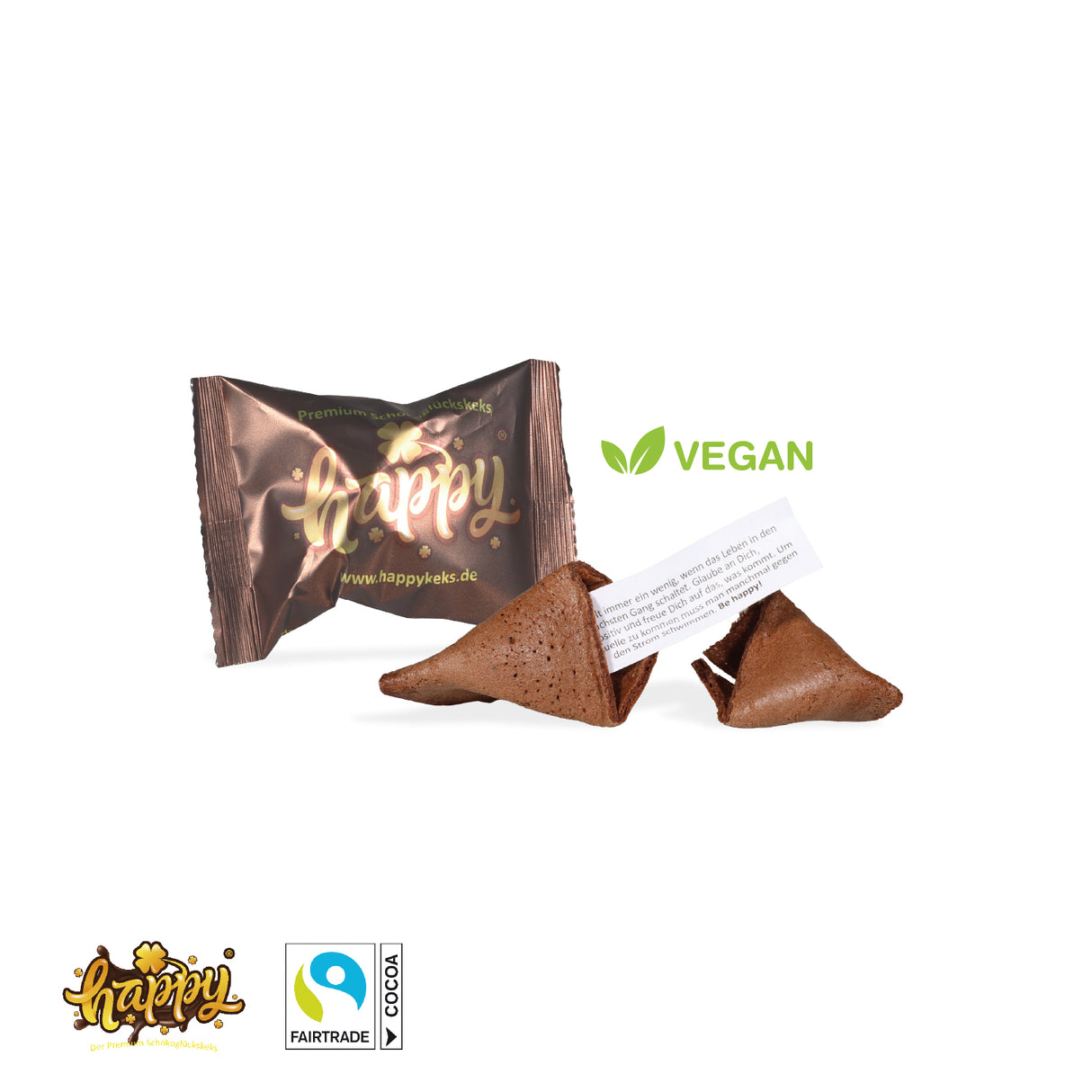 Glückskeks in der Werbebox