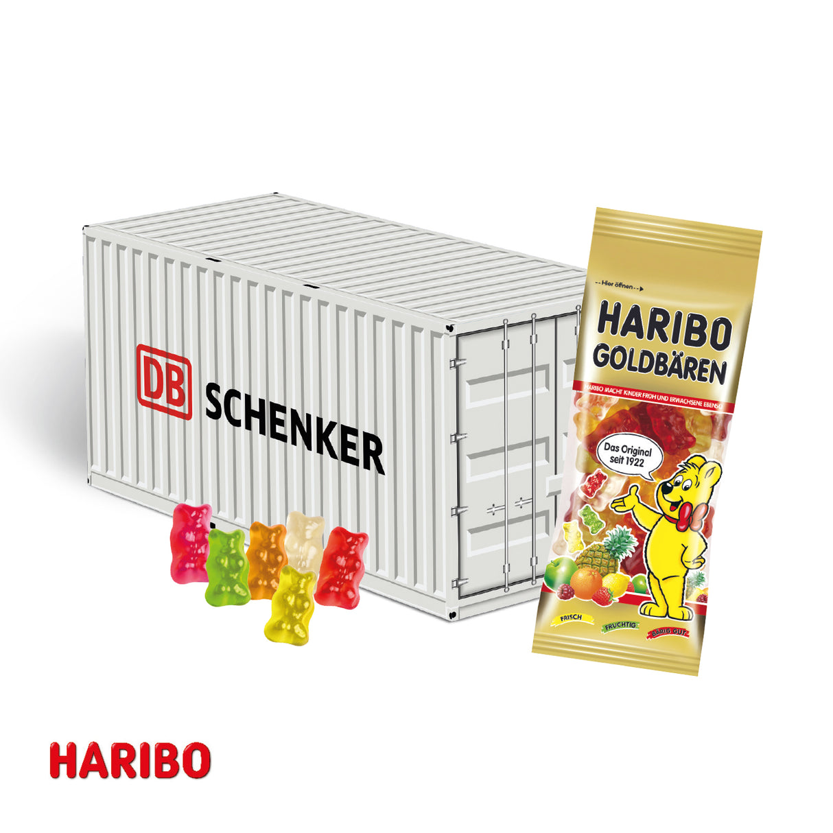 3D Präsent "Container"