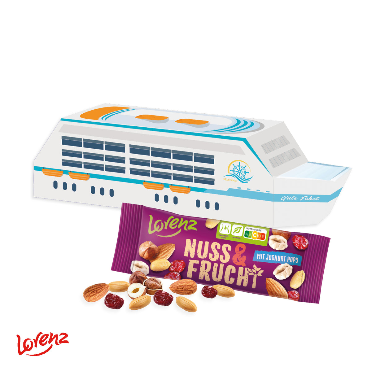 3D Präsent "Schiff"