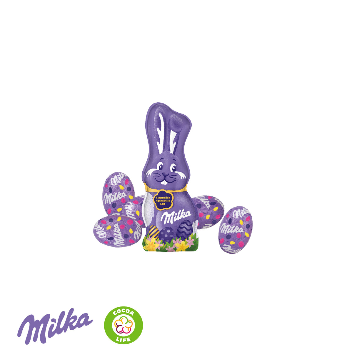 3D Präsent LKW Ostern Milka