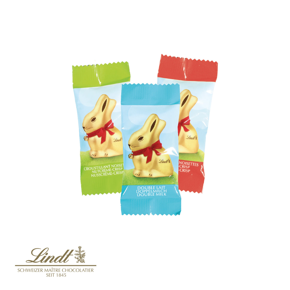 Lindt 2D-Goldhäschen im Werbebriefchen