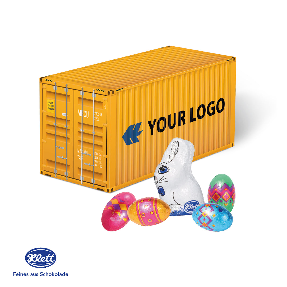 3D Präsent Container Ostern Klett