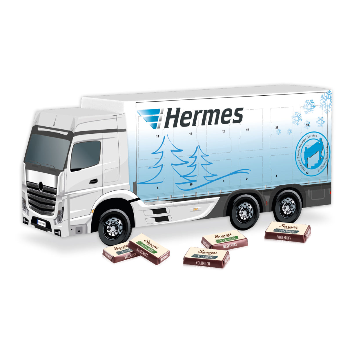 LKW Werbemittel Adventskalender