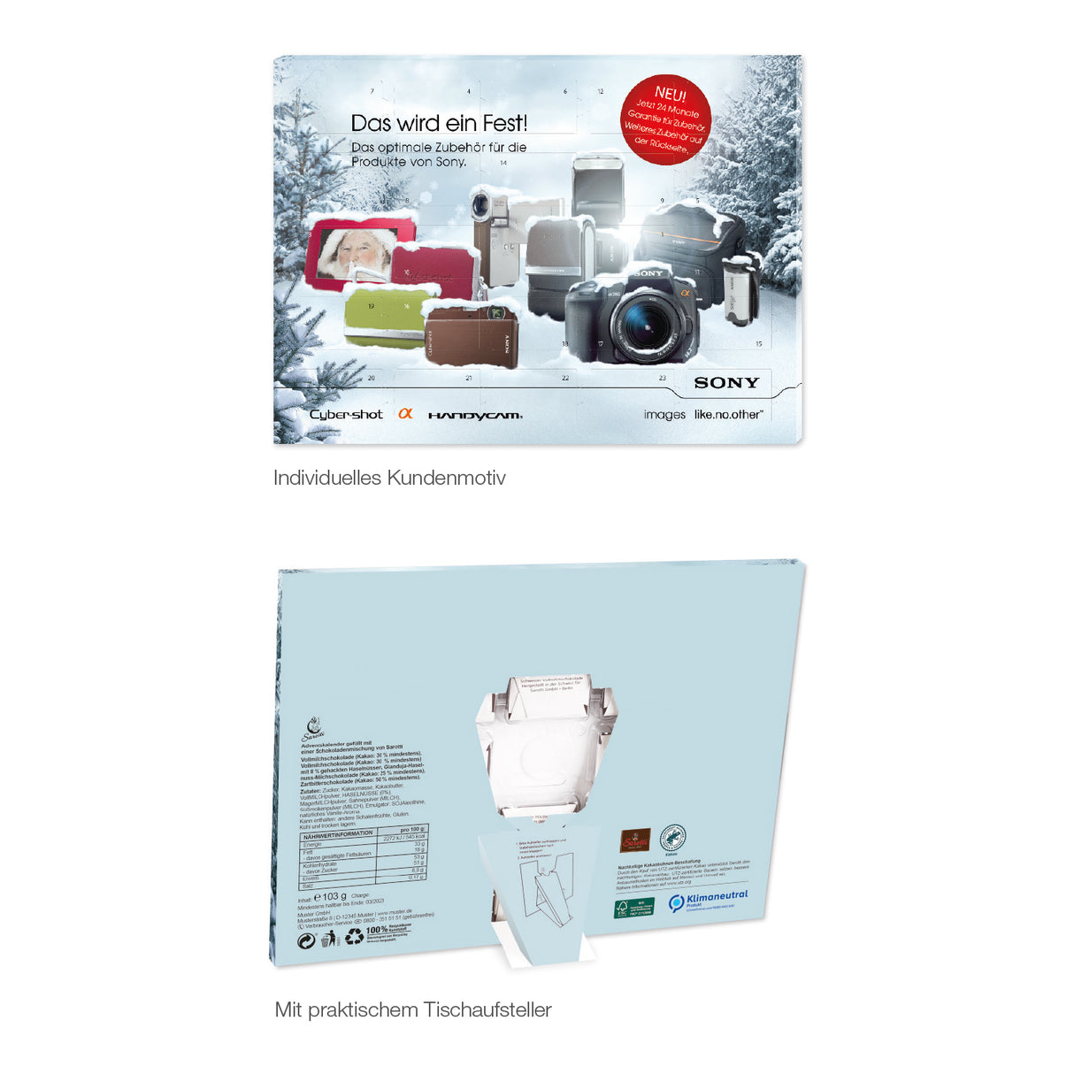 Tisch-Adventskalender Sarotti „Business Exklusiv“