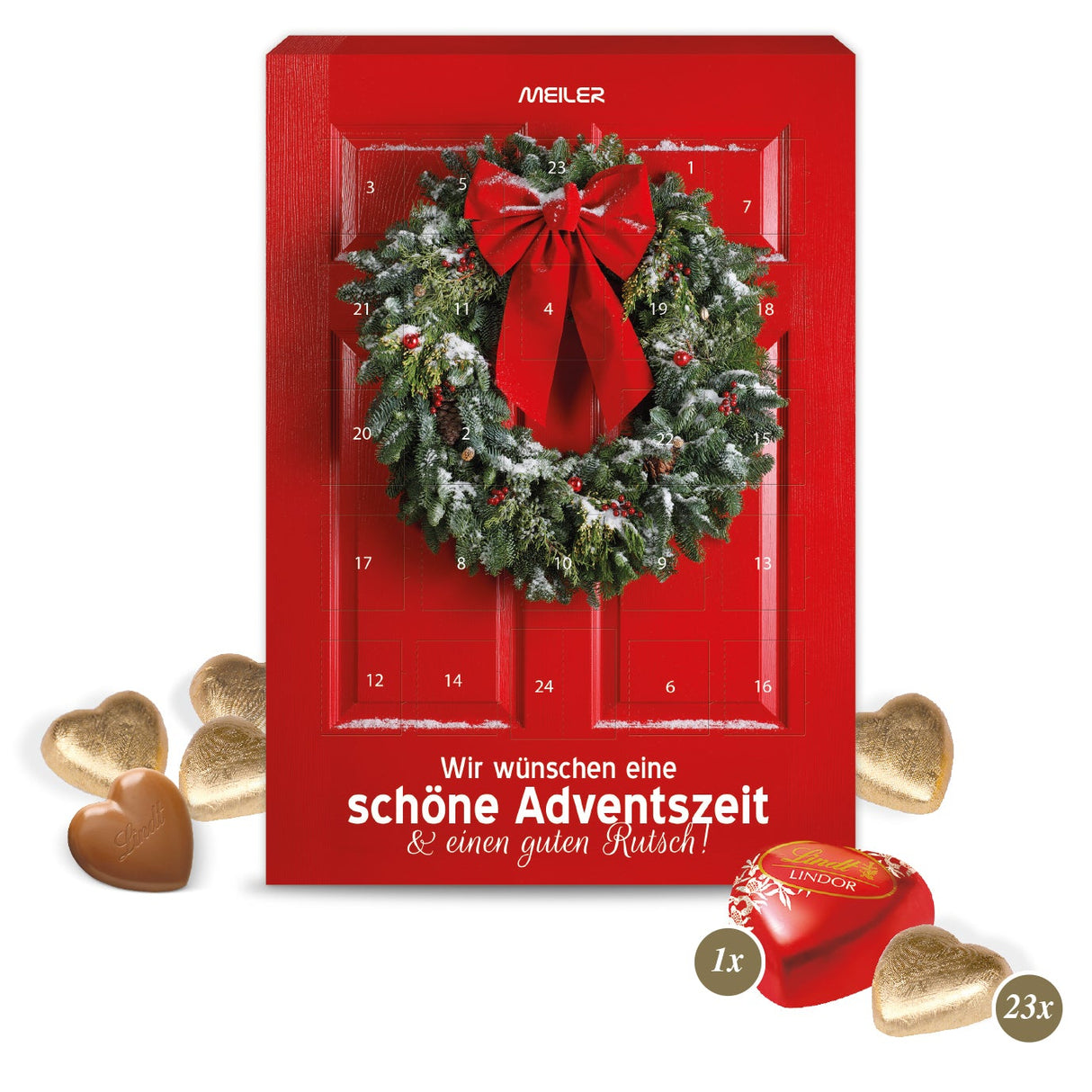 Adventskalender Lindt „Schokoladen-Herzen“
