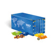 Ritter Sport Werbeartikel - 3D Präsent Transporter - Weihnachtsgeschenk Kunden