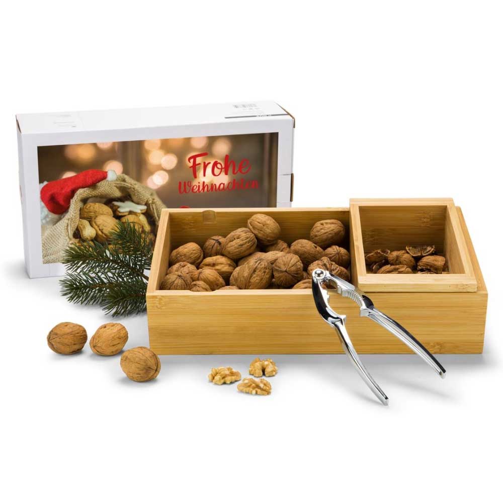 Weihnachtsgeschenk Mitarbeiter - Nuss-Nux
