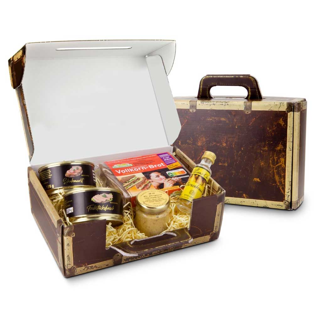 Gefüllter Reisekoffer