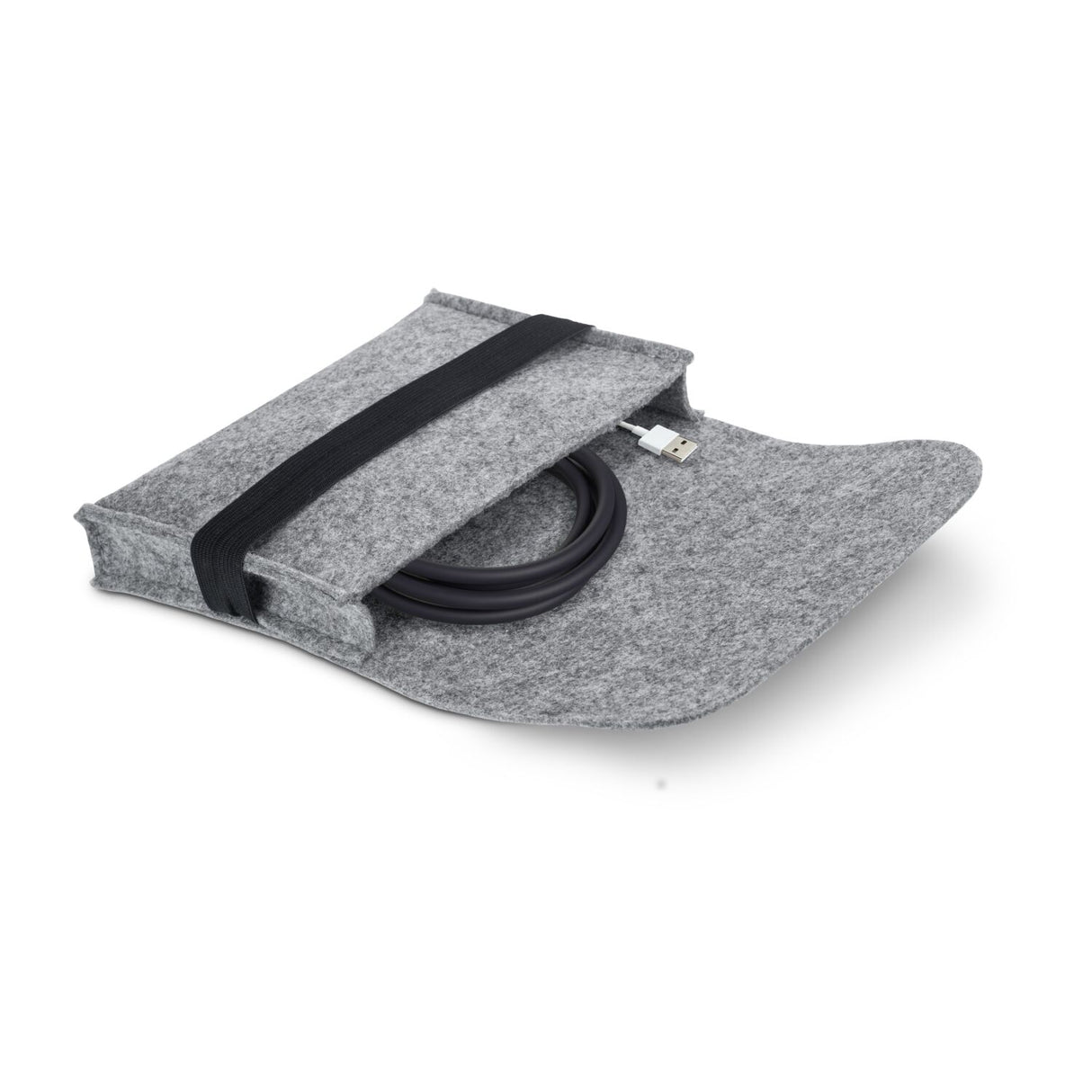 Filztasche mit Gebäck