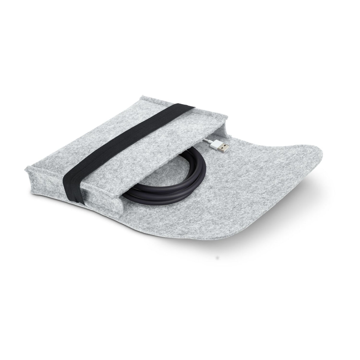 Filztasche mit Gebäck
