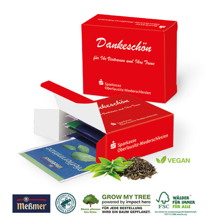 Tee als Werbegeschenk: Premium Tee in der Werbebox