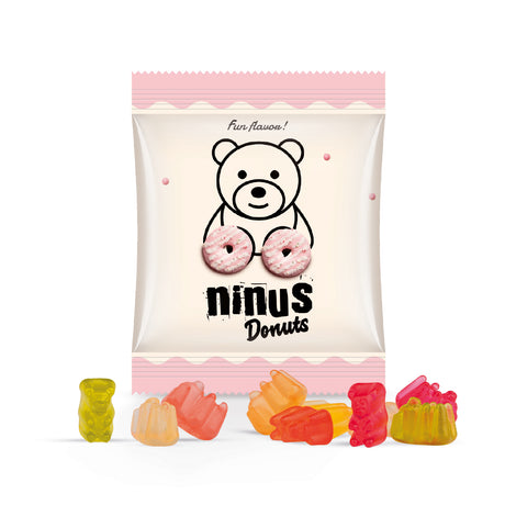 Minitüte 7 g Fruchtgummi Basic Bärchen