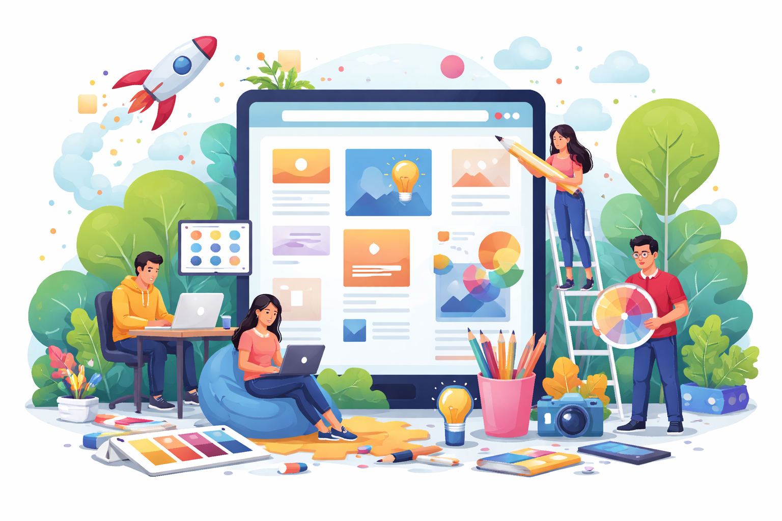Werbeartikel gratis Layout-Service
