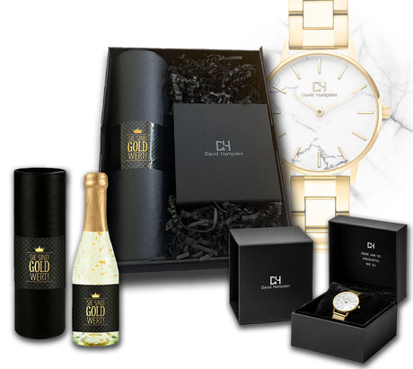 Gold Secco & David Hampden Uhr