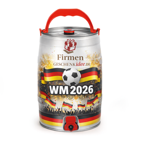 5-Liter Party-Bierfass mit individuellem Druck