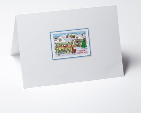 Weihnachtskarte Branche ambulante Pflege