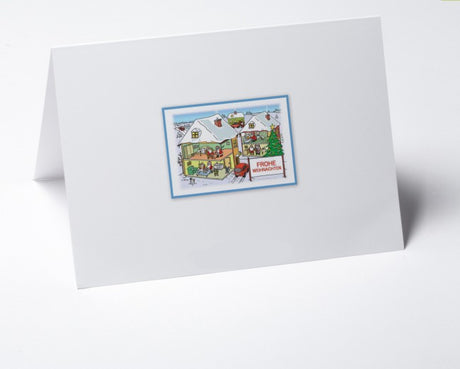 Logo-Weihnachtskarte Branche ambulante Pflege