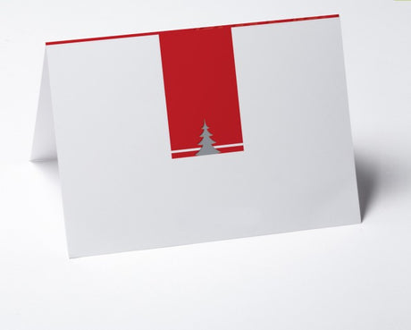 Weihnachtskarte Rote internationale Grüße