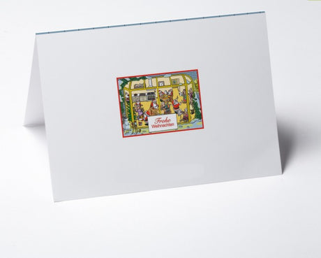 Logo-Weihnachtskarte Branche Altersheim/Pflege