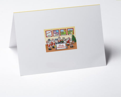 Weihnachtskarte Branche Finanzen