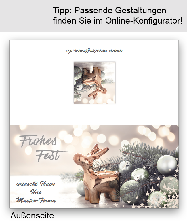 Weihnachtskarte Weihnachtsstimmung