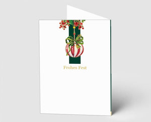 Weihnachtskarte Vintage