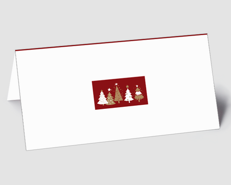 Weihnachtskarte Tannenglanz