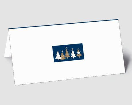 Weihnachtskarte Tannenglanz