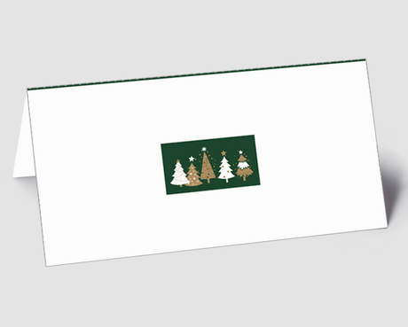 Weihnachtskarte Tannenglanz