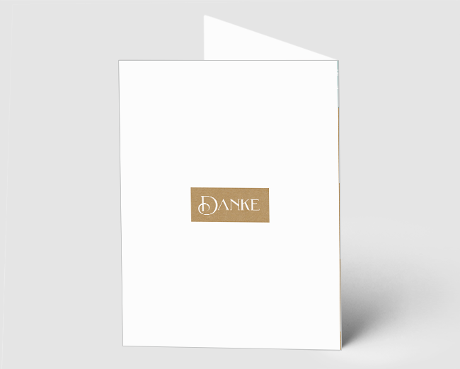 Grusskarte Dankeschön