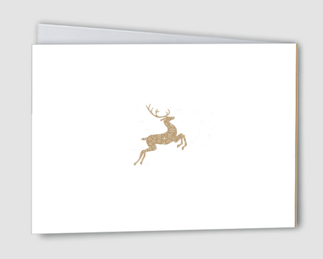 Weihnachtskarte Snow Deer