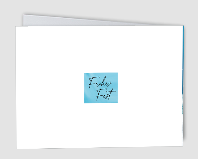 Weihnachtskarte Pick-Up