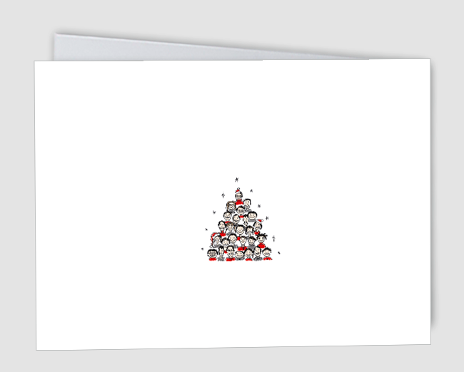 Weihnachtskarte TEAM