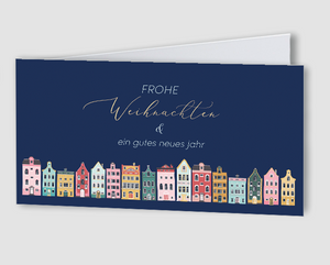 Weihnachtskarte Weihnachtsstadt