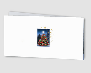 Weihnachtskarte Hüttenzauber