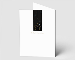 Weihnachtskarte Ornamente