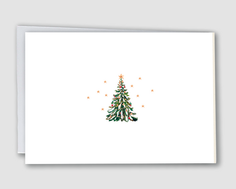 Weihnachtskarte Weihnachtsbaum