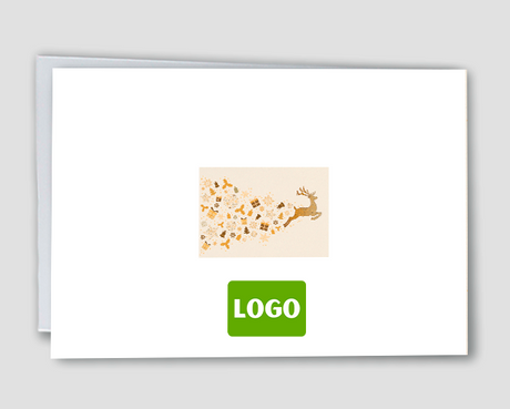 Weihnachtskarte Weihnachtsfunkeln