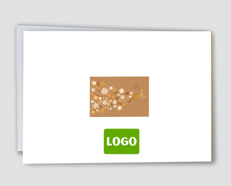 Weihnachtskarte Weihnachtsfunkeln