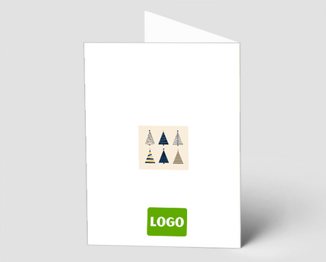 Weihnachtskarte Tannenglanz