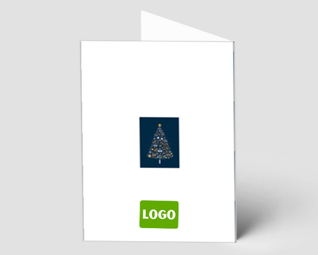 Weihnachtskarte Festtagsglanz