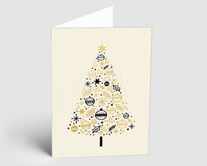 Weihnachtskarte Festtagsglanz