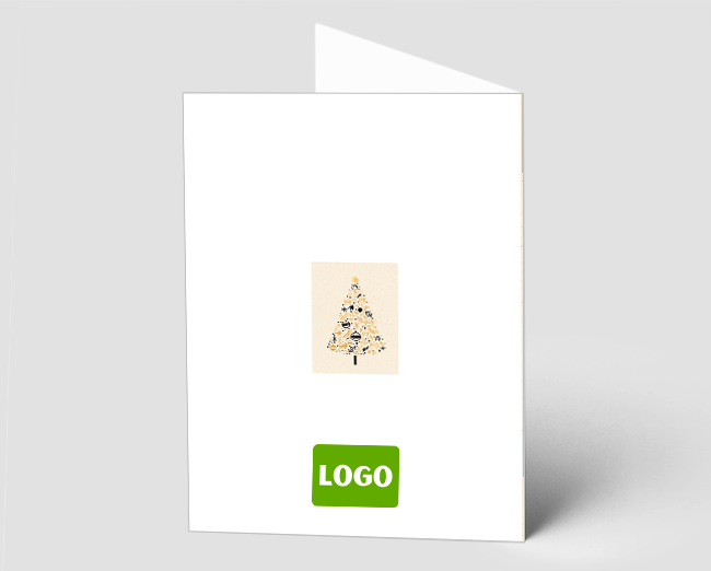 Weihnachtskarte Festtagsglanz