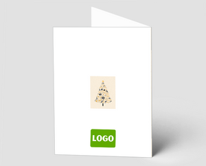 Weihnachtskarte Festtagsglanz