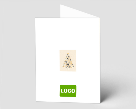 Weihnachtskarte Festtagsglanz