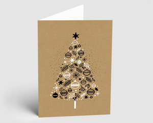 Weihnachtskarte Festtagsglanz