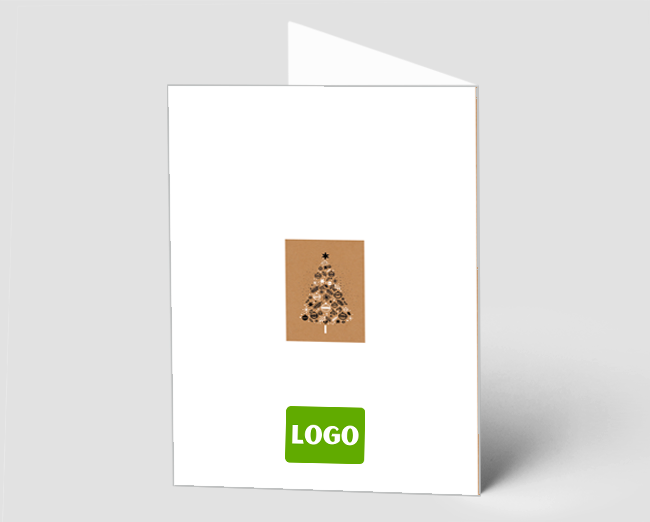 Weihnachtskarte Festtagsglanz