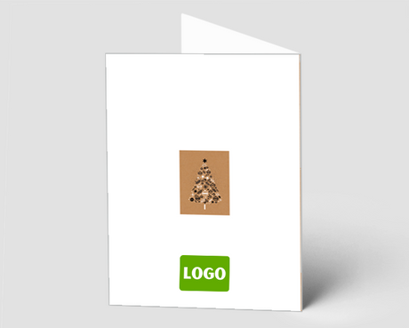 Weihnachtskarte Festtagsglanz