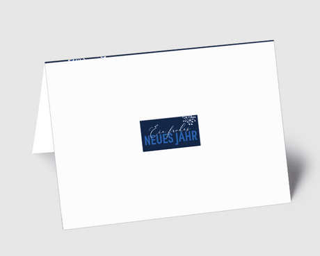 Weihnachtskarte Neujahrsgrüße